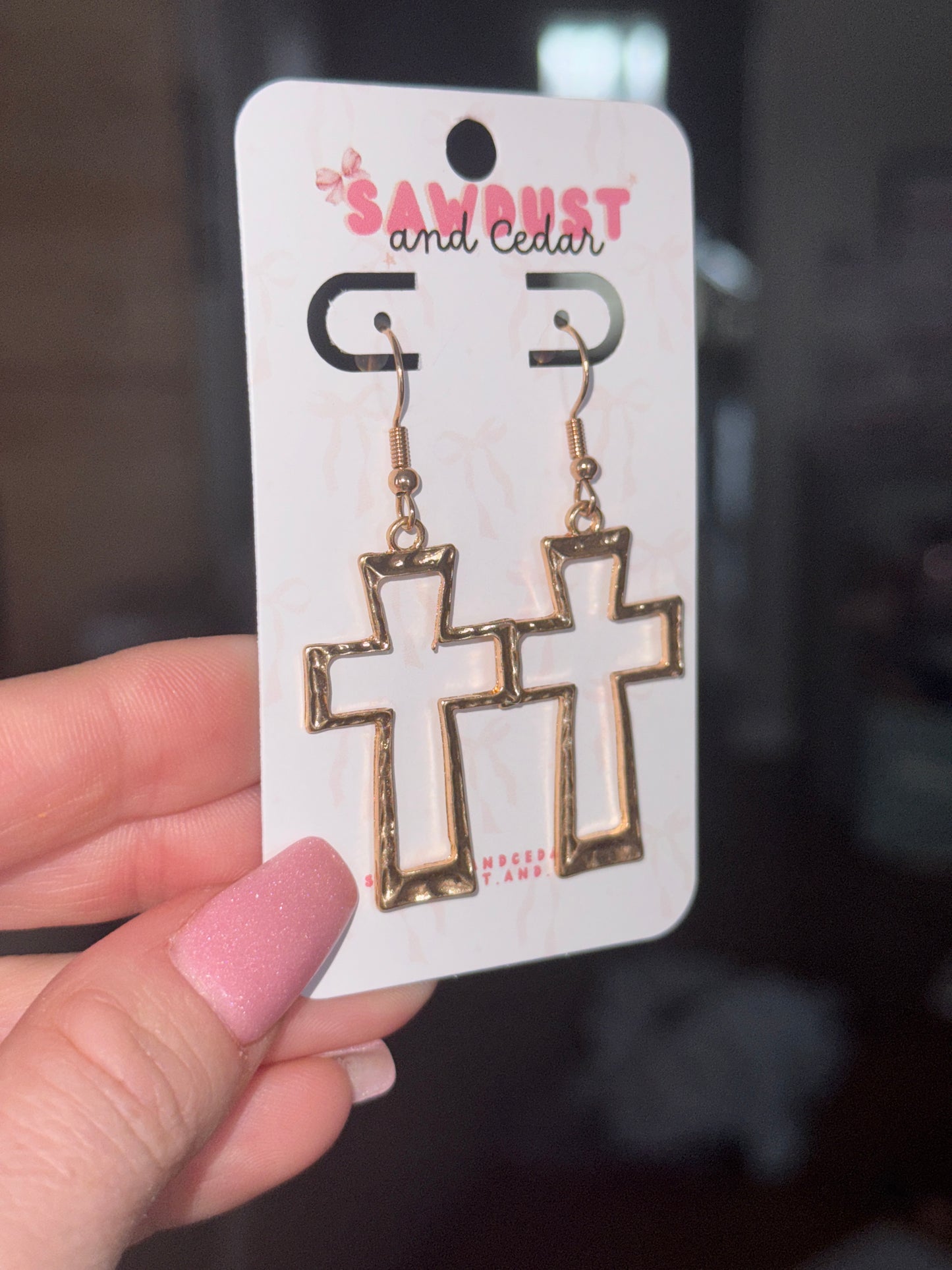 Golden Faith Earrings