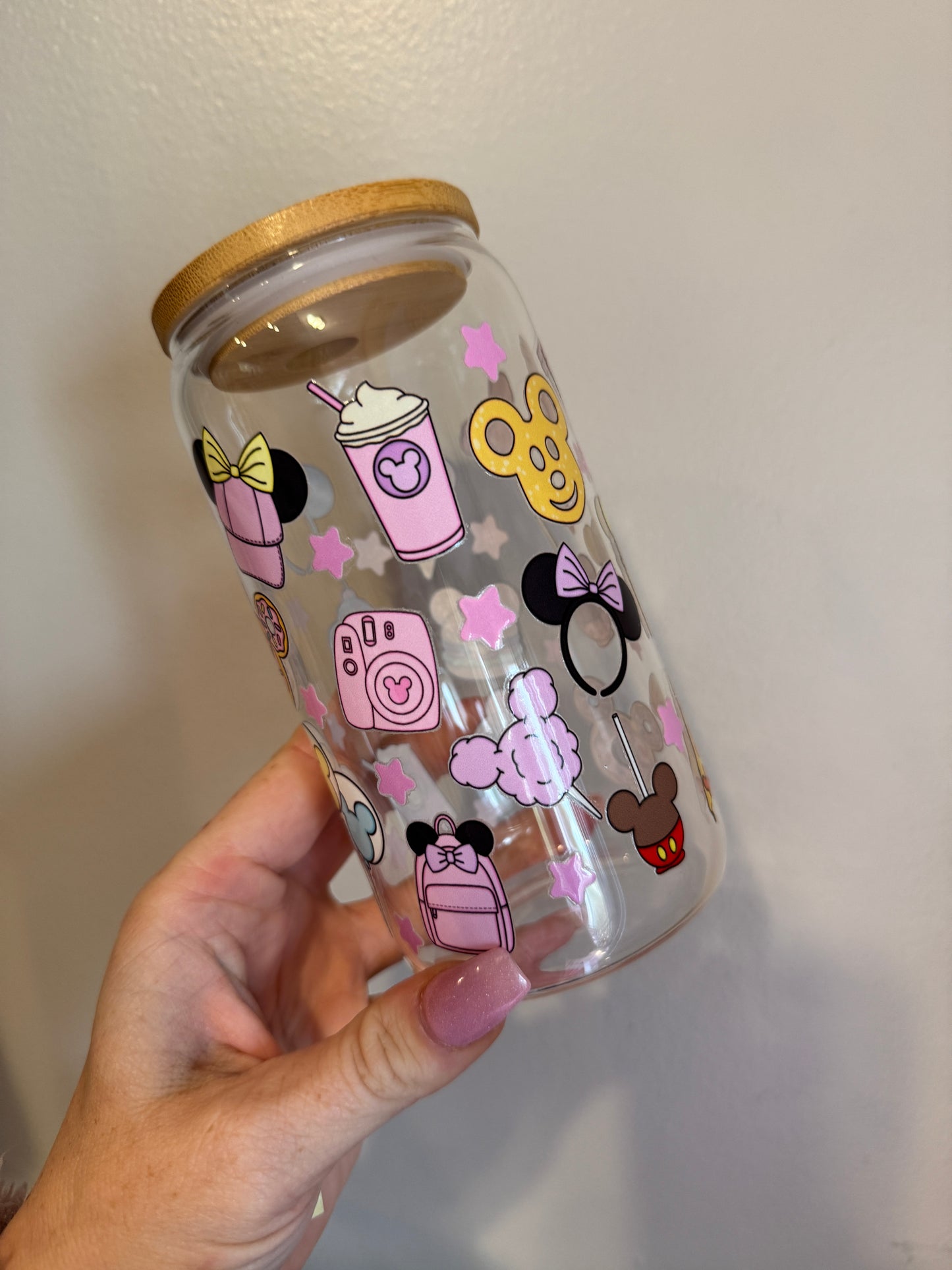 Magical Park Treats Glass Cup
