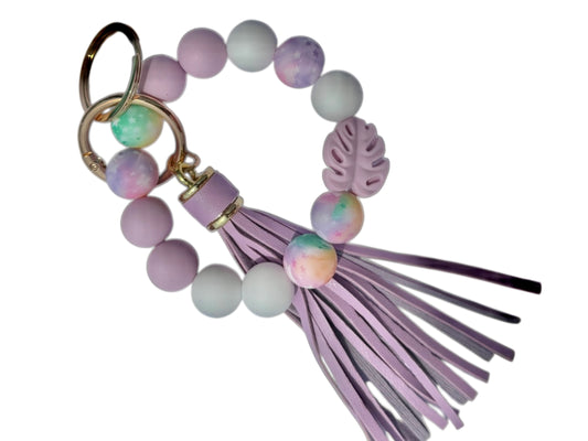 Lavender Garden Wristlet