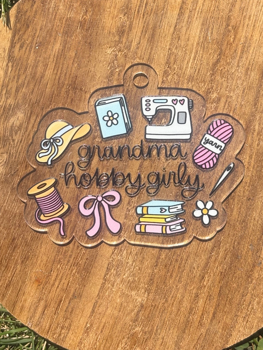 Grandma Hobbies Hanger