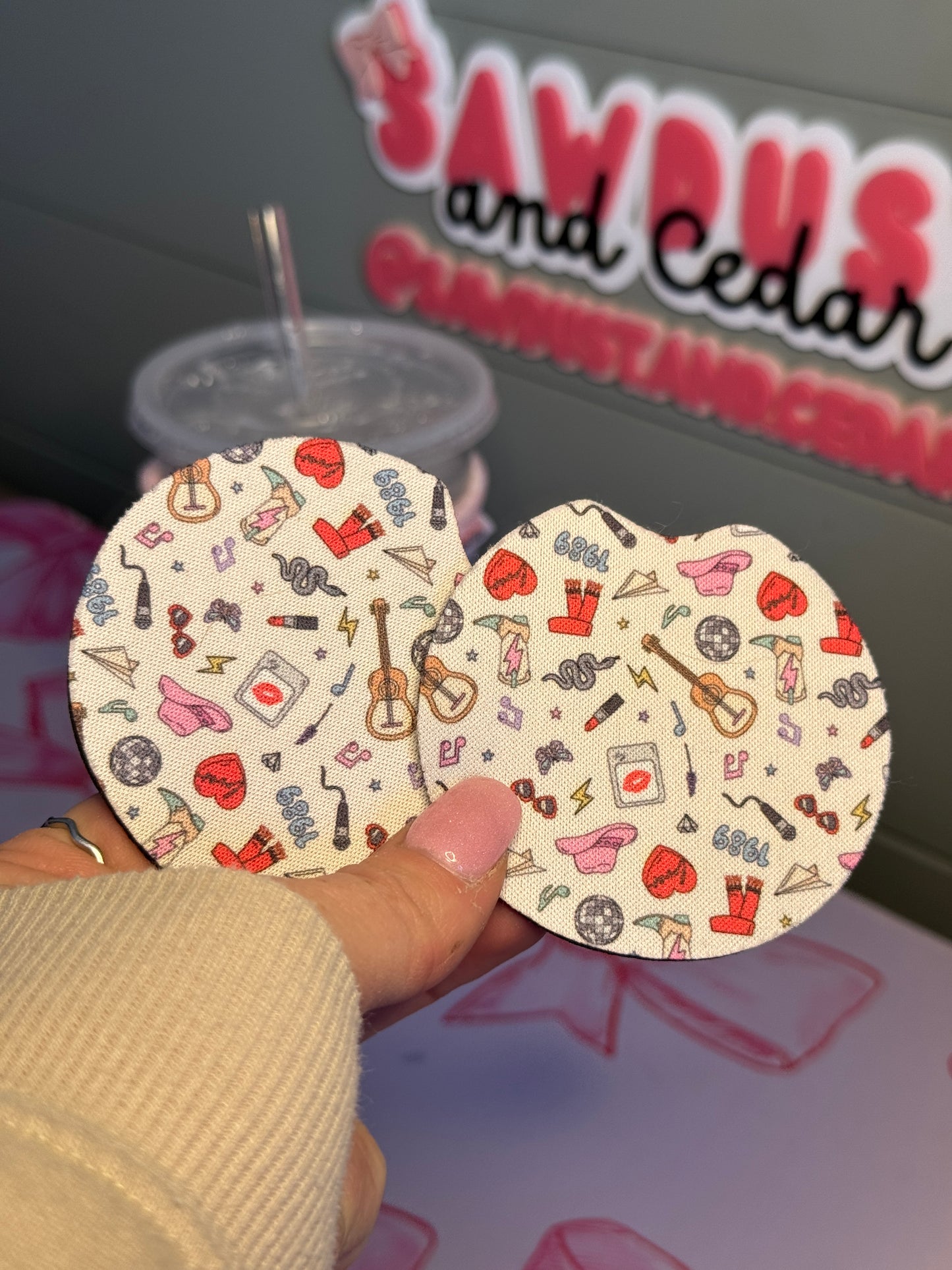 Era Vibes Car Coaster