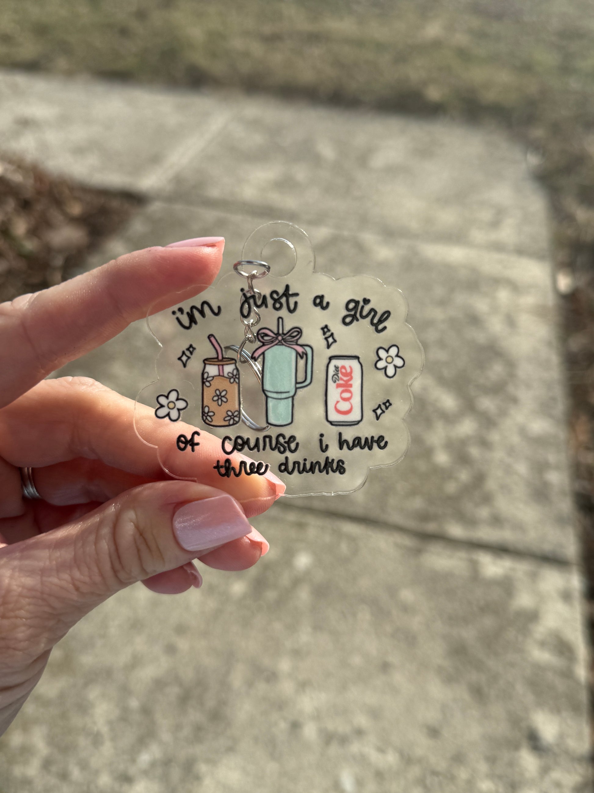 Acrylic Keychains - Sawdust and Cedar