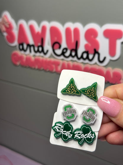 Hand-Painted Acrylic Spirit Earrings – Custom Pride Jewelry