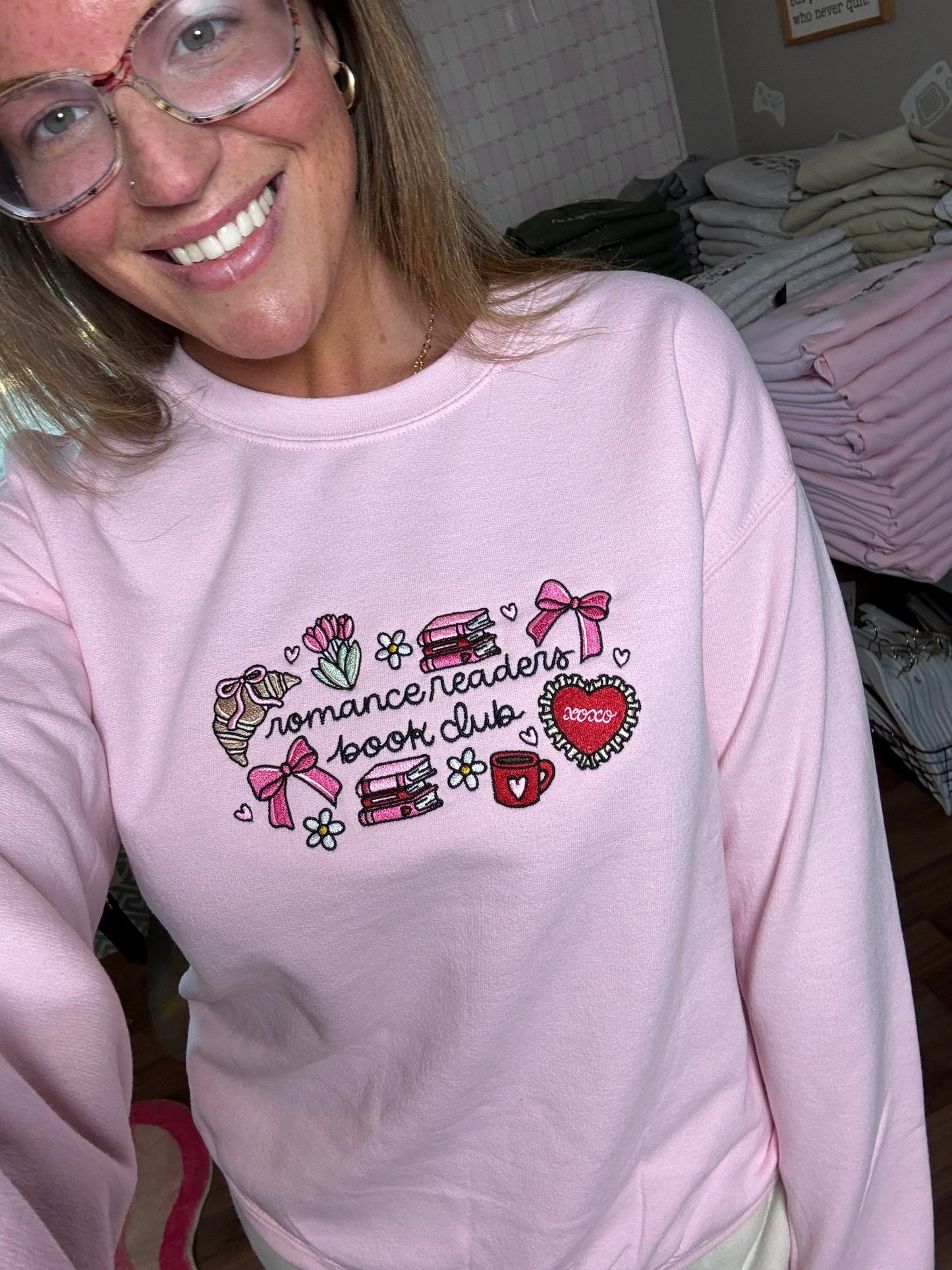Romance Reader Crewneck