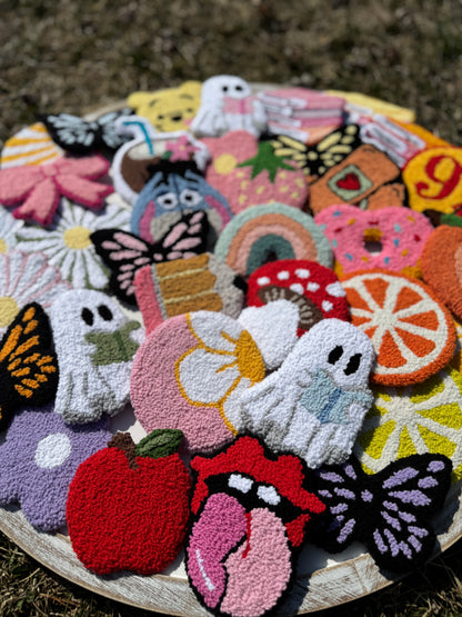 Teacher’s Apple Mug Rug Coaster