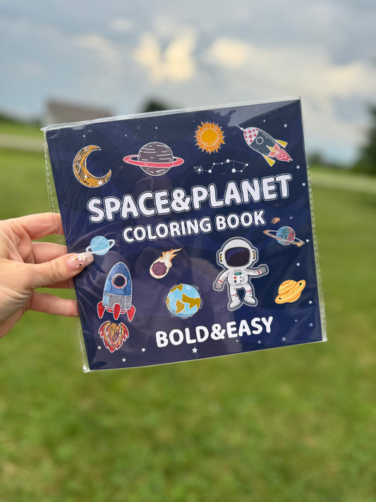 Space Coloring Book