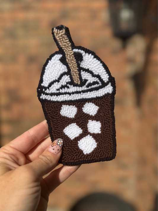 Iced Coffee Mug Rug Coaster