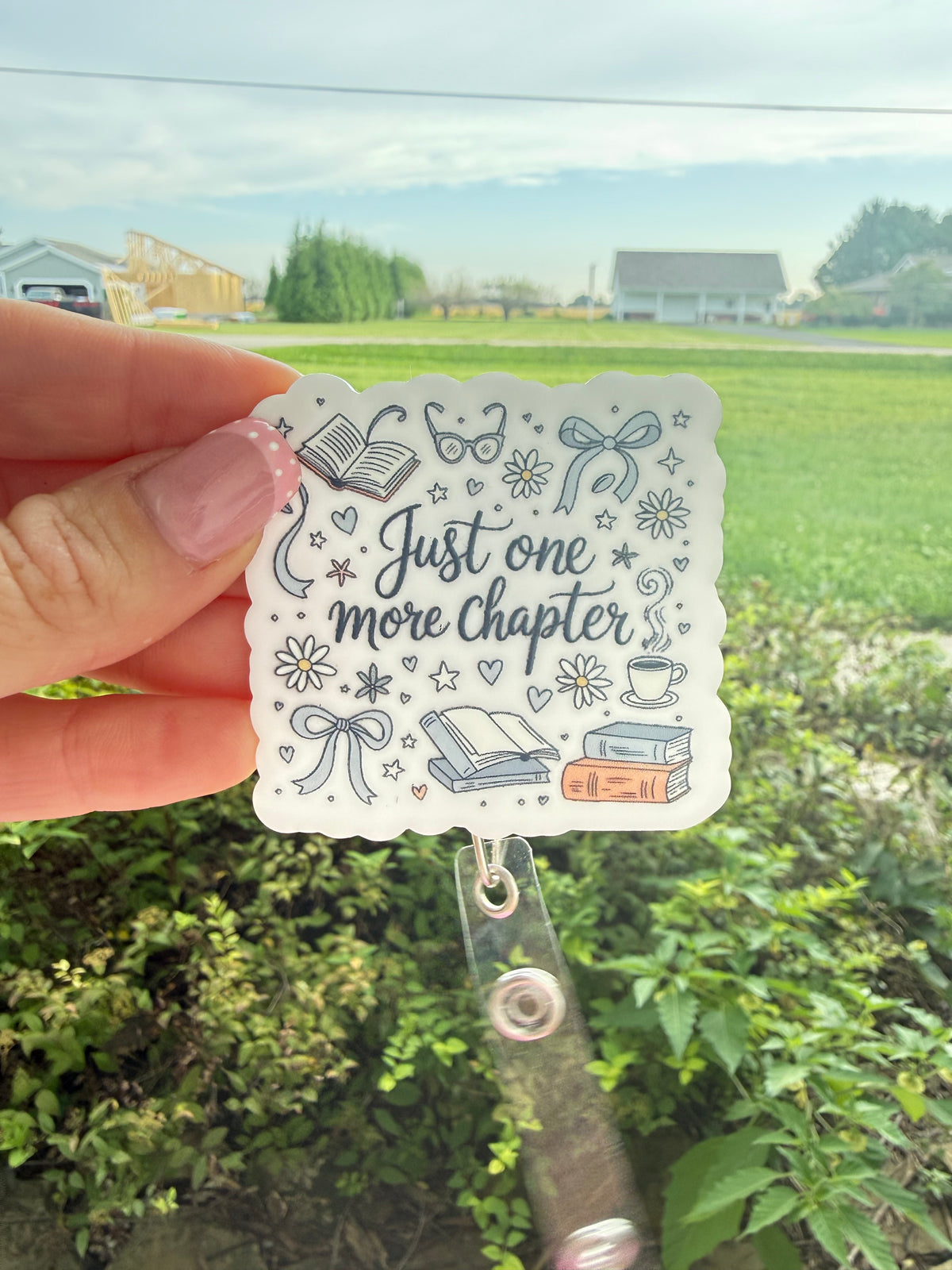 Just One More Chapter Badge Reel
