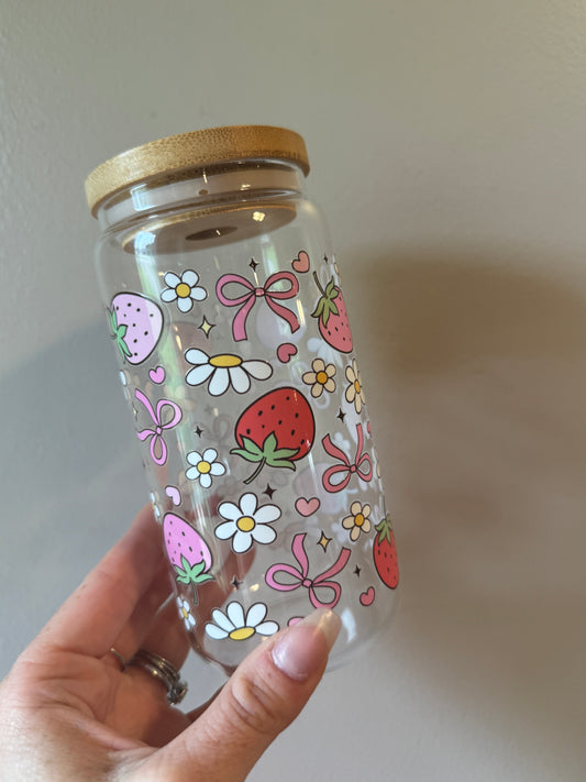 Strawberries and Bows