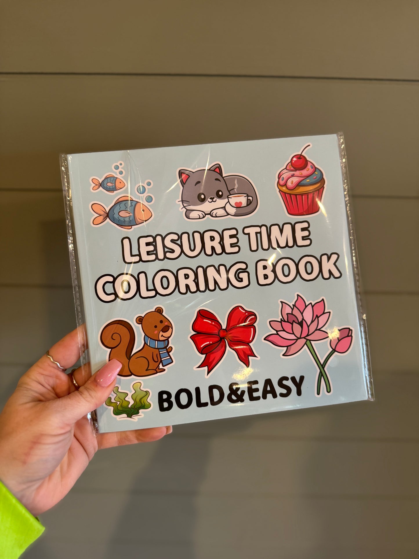 Leisure Time Coloring Book