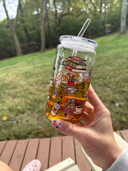 Books and Coffee *double sided