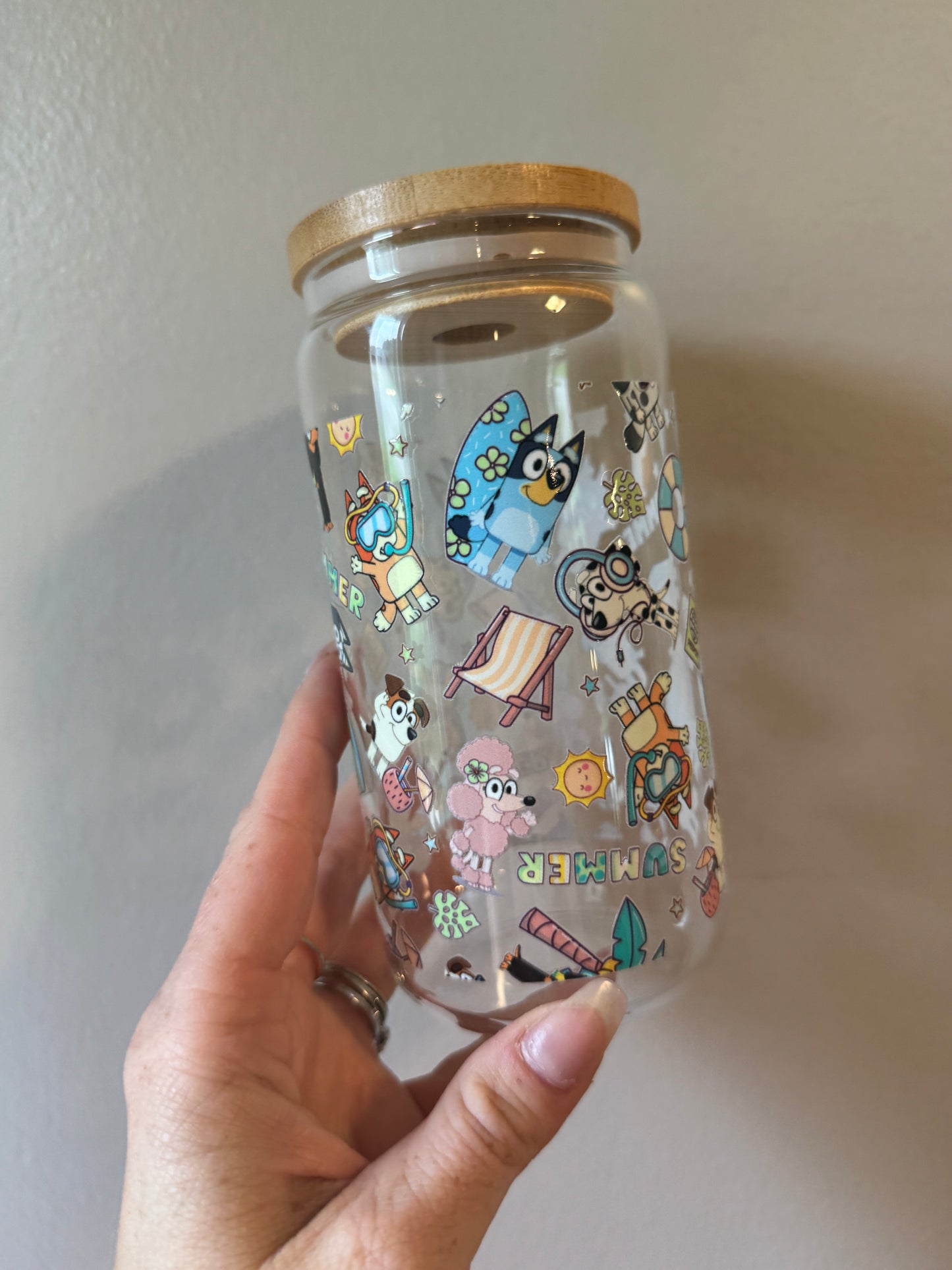 Bluey Glass