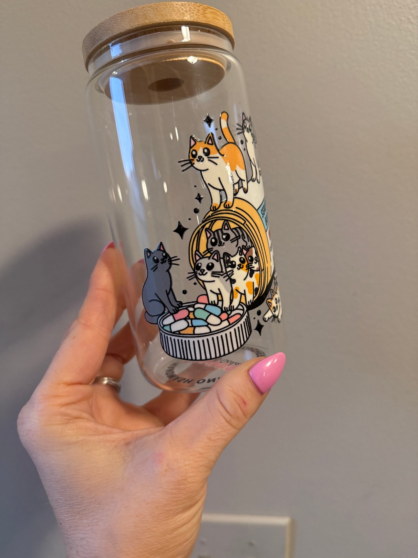 Cat Serotonin pill bottle