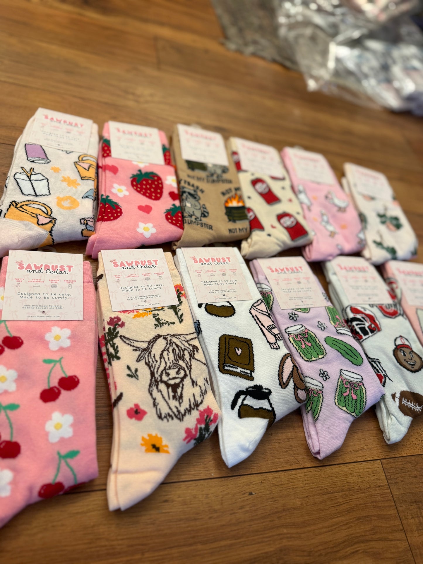 Dr. Pepper Socks