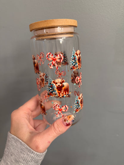 Christmas Highland Cows