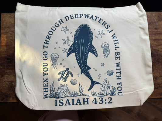 Isaiah Faith XXL Tote Bag