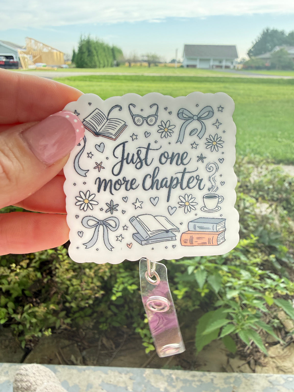 Just One More Chapter Badge Reel