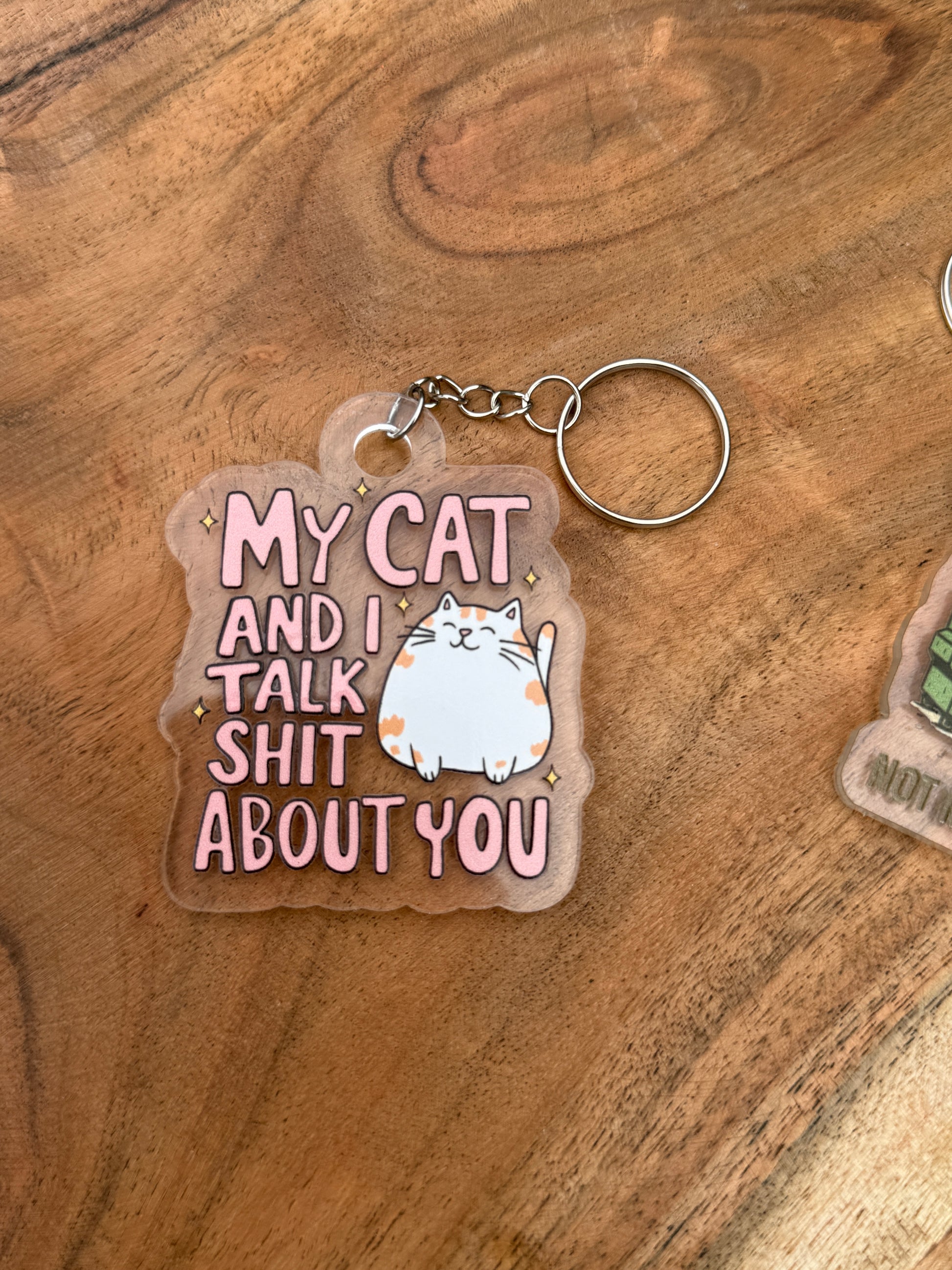 Acrylic Keychains - Sawdust and Cedar