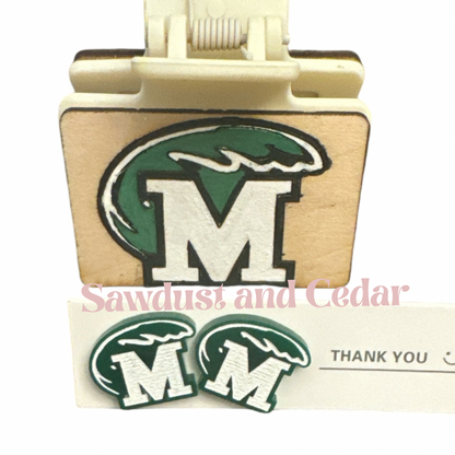 Hand-Painted Acrylic Spirit Earrings – Custom Pride Jewelry