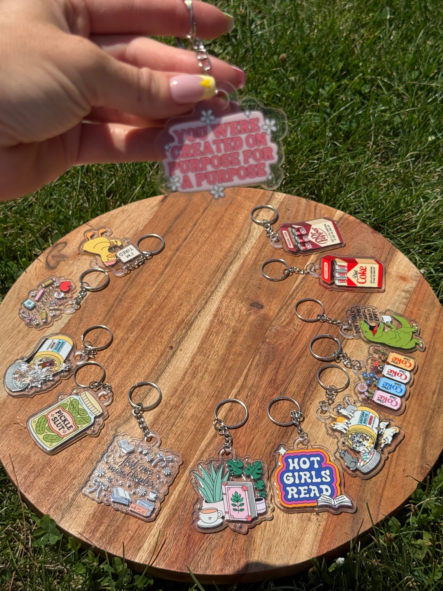 You Were Created For A Purpose Keychain or Hanger