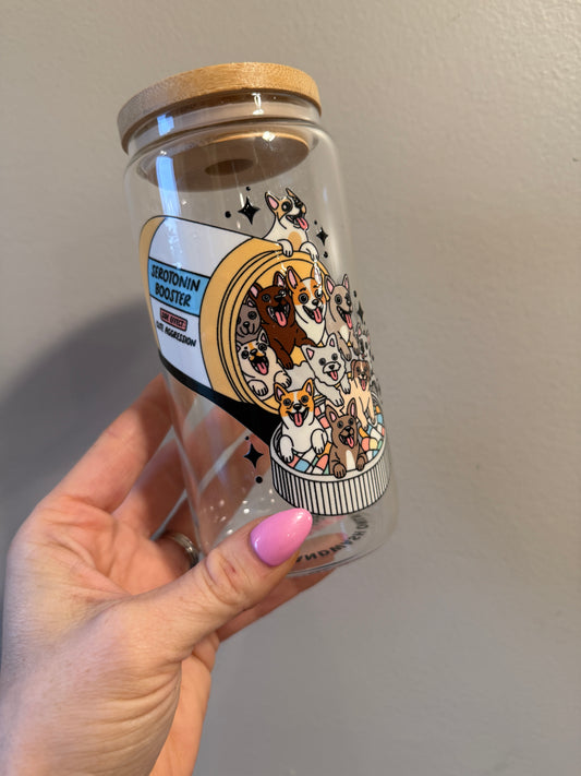 Dog Serotonin pill bottle