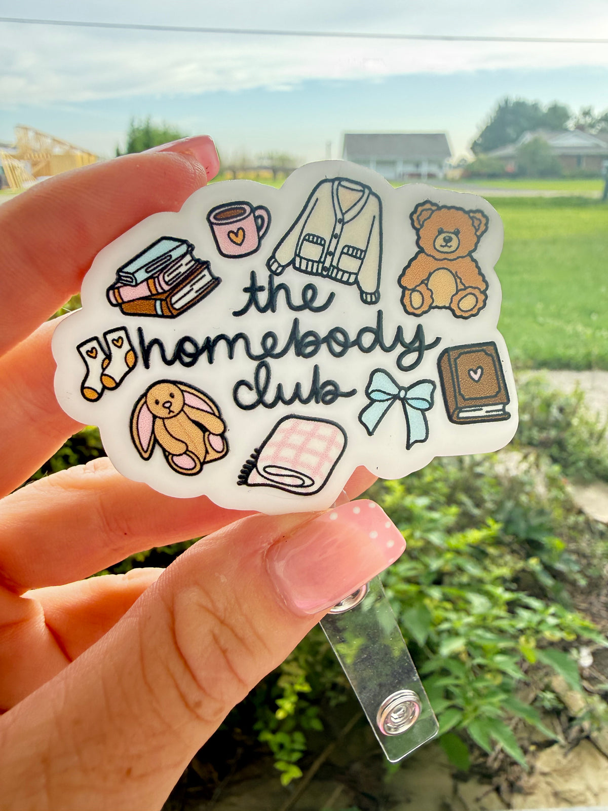 Homebody Club Badge Reel