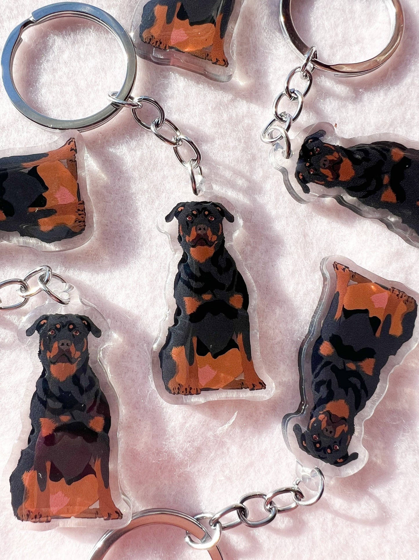 Rottweiler Keychain