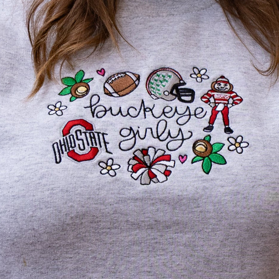 Ohio Girly Crewneck
