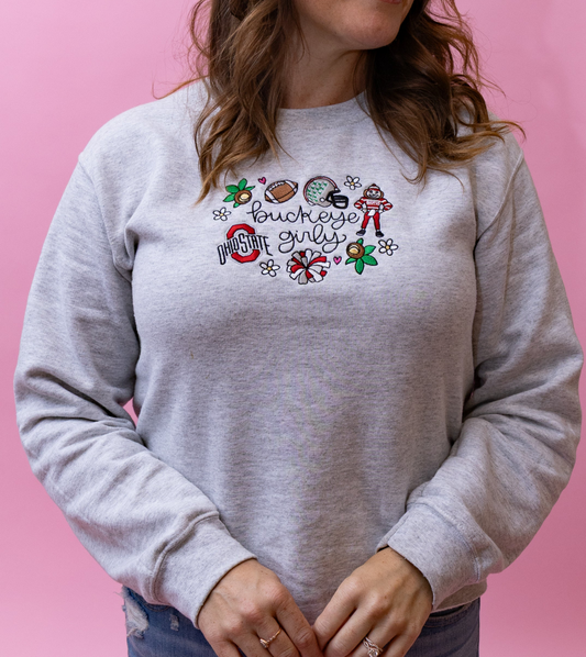 Ohio Girly Crewneck