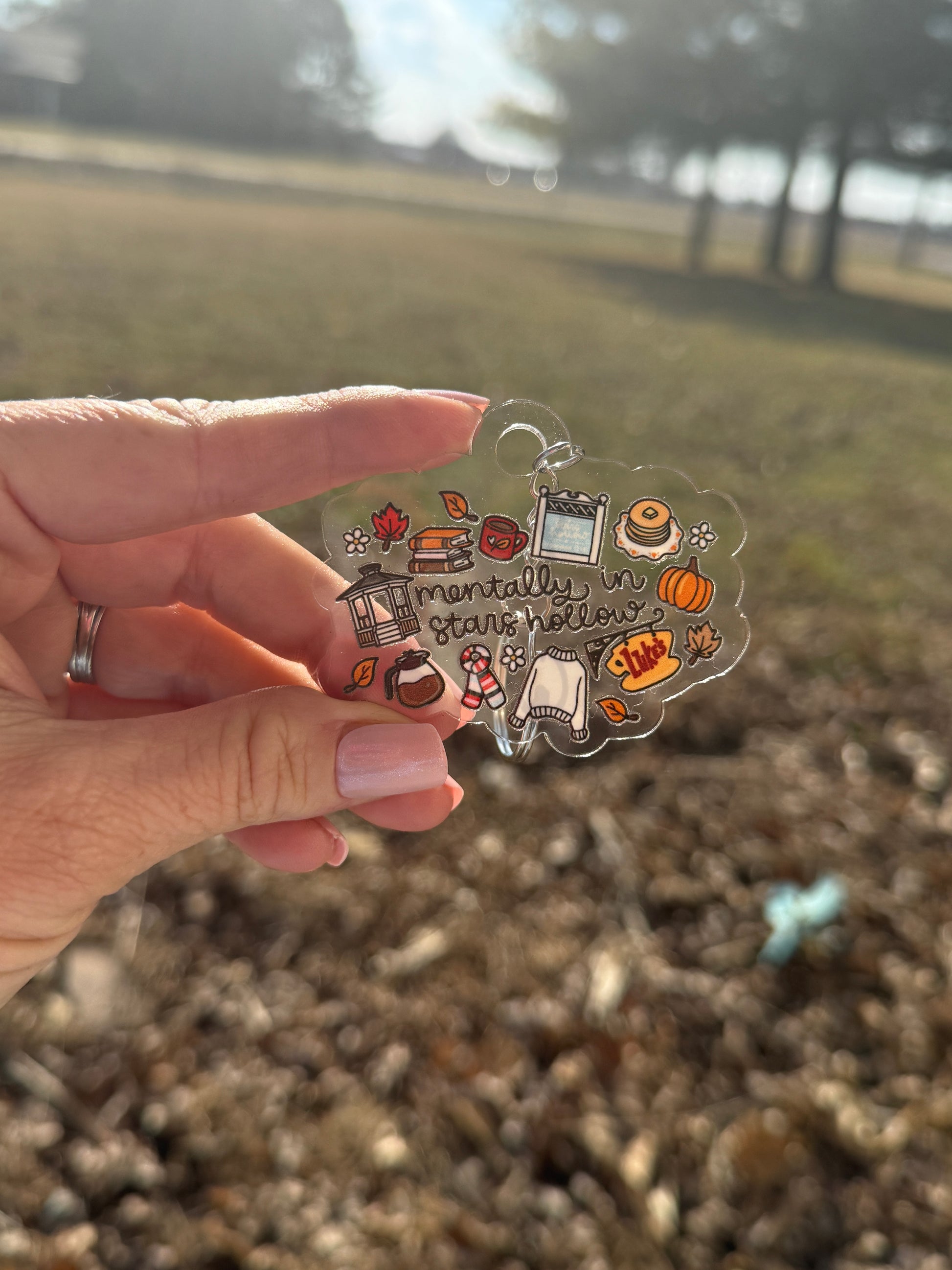 Acrylic Keychains - Sawdust and Cedar