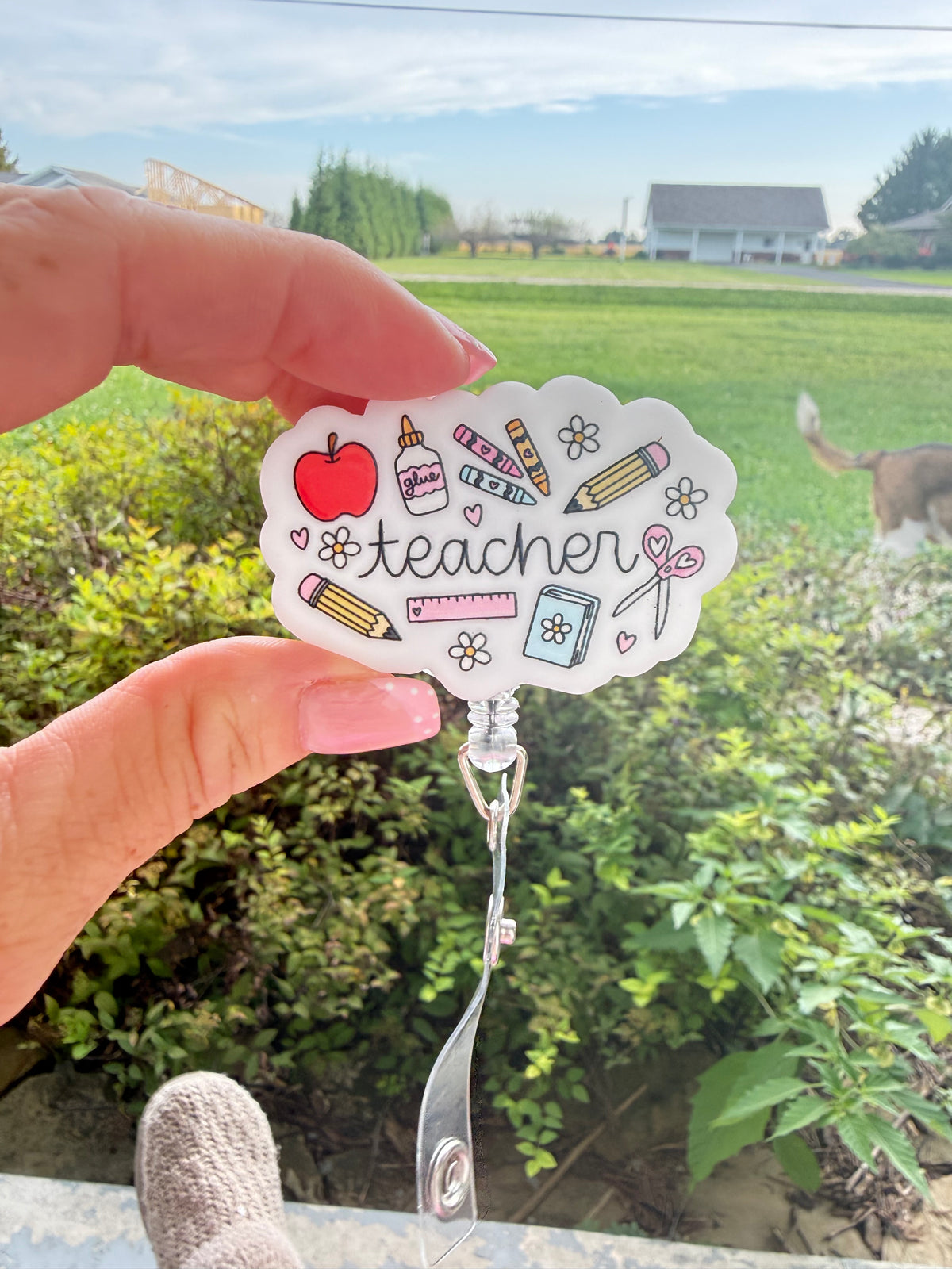 Teacher Badge Reel