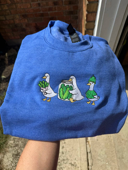Pickle Goose Crewneck