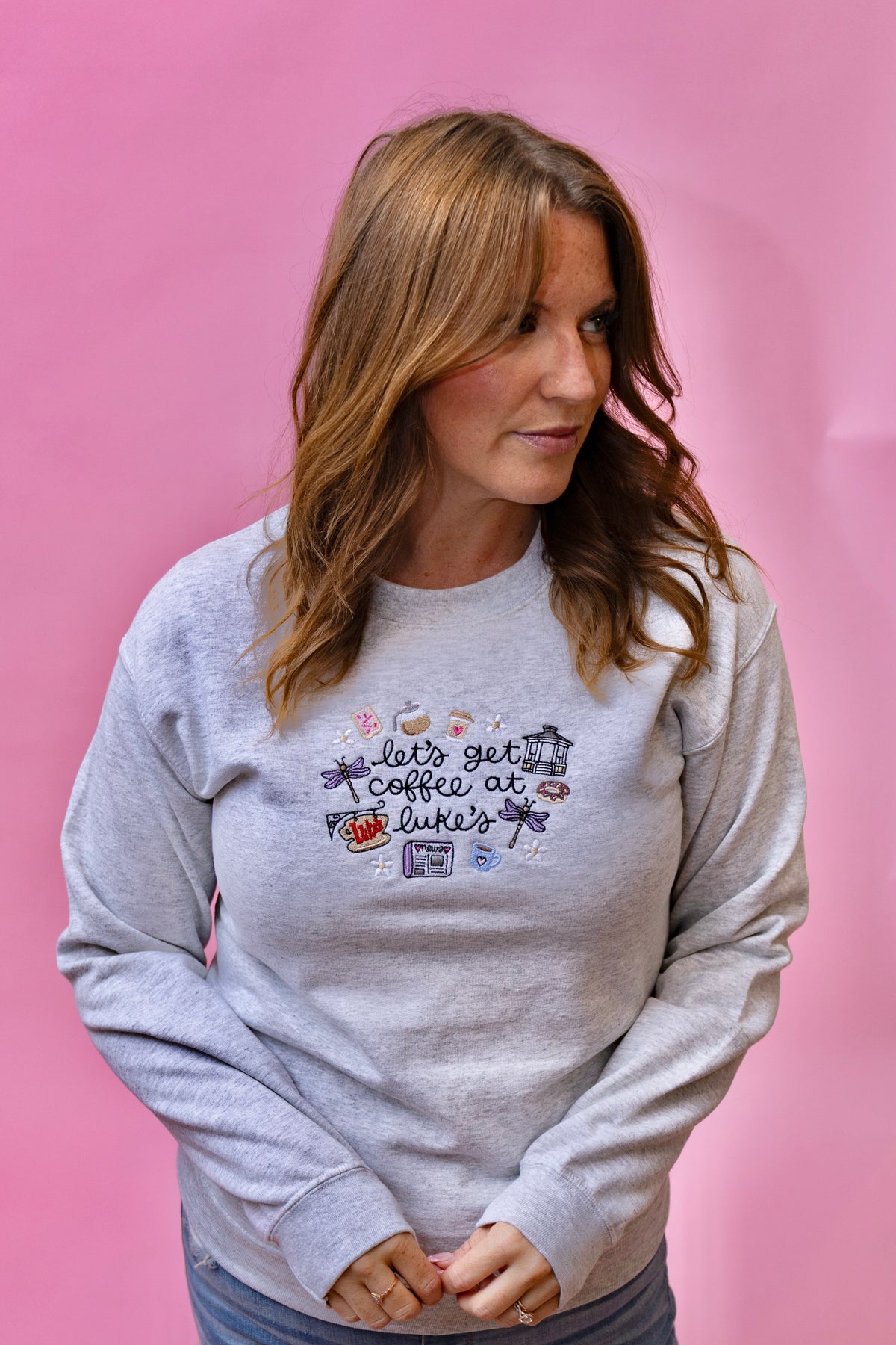Coffee at Luke’s Gilmore Girls Crewneck