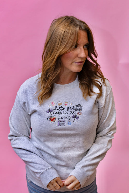 Coffee at Luke’s Gilmore Girls Crewneck