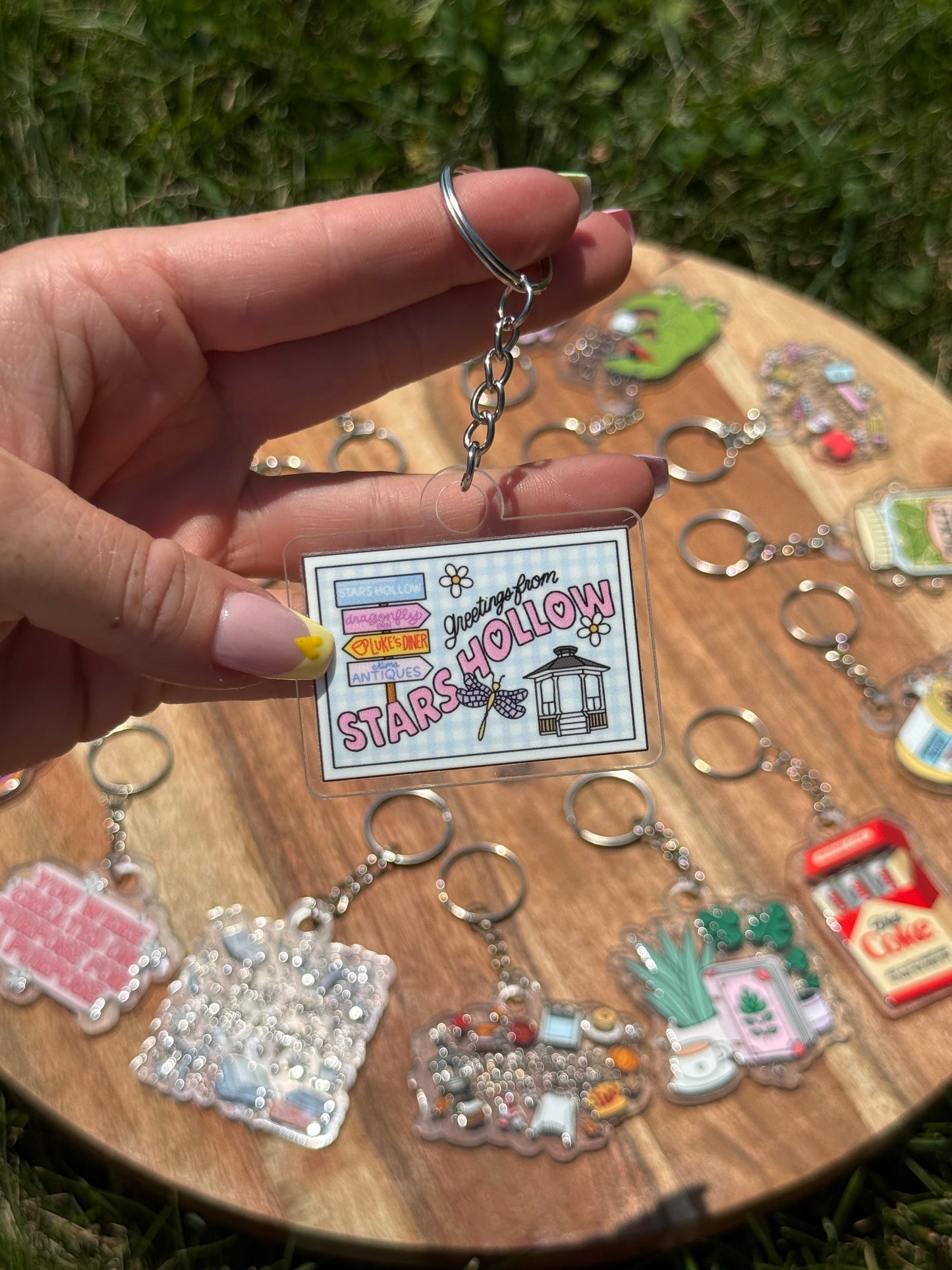 Stars Hollow Keychain