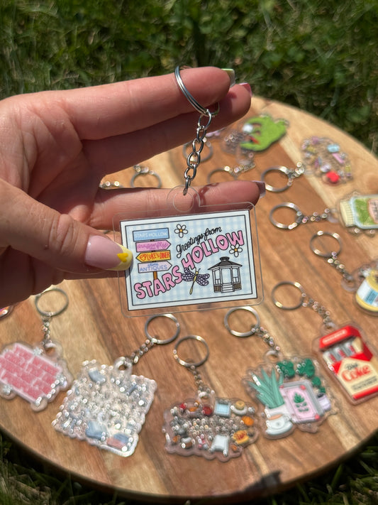 Stars Hollow Keychain
