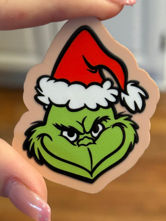 Grinch Badge Reel