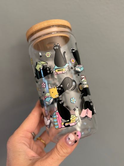 Books and Cats  *double sided