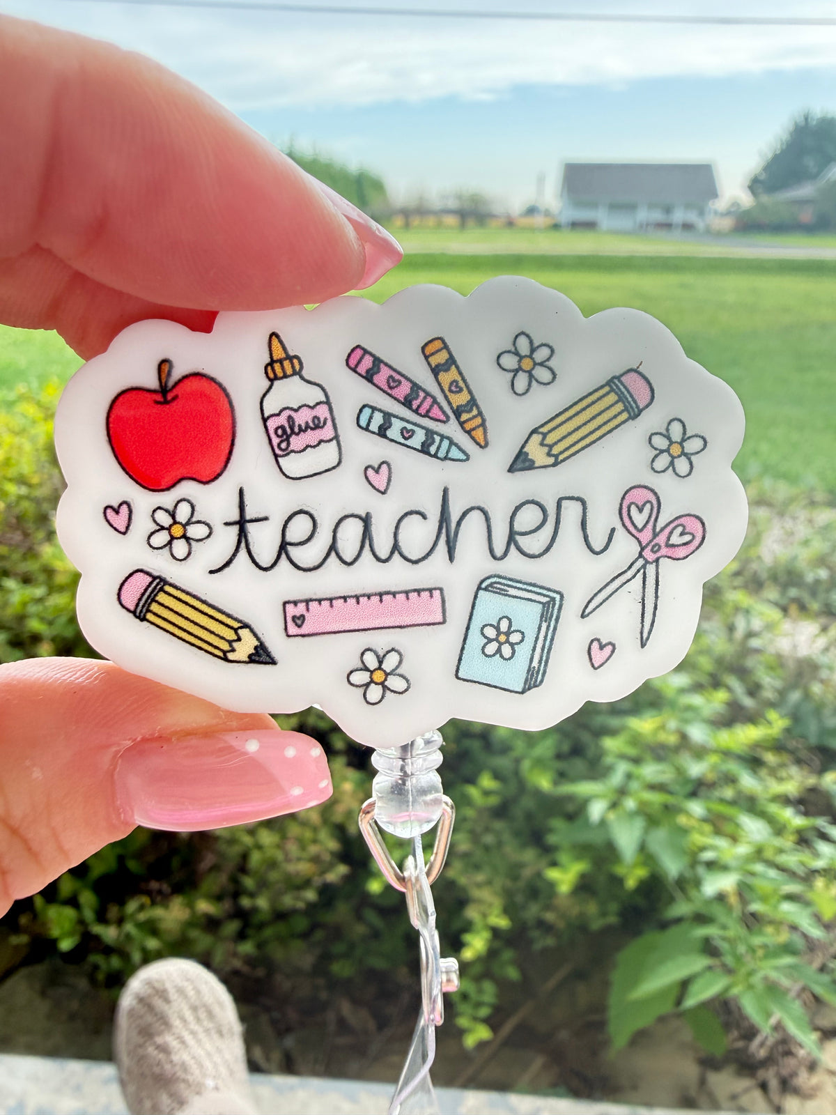Teacher Badge Reel