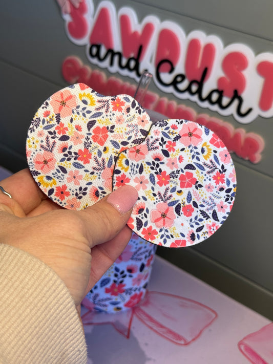 Sweet Blossoms Car Coaster