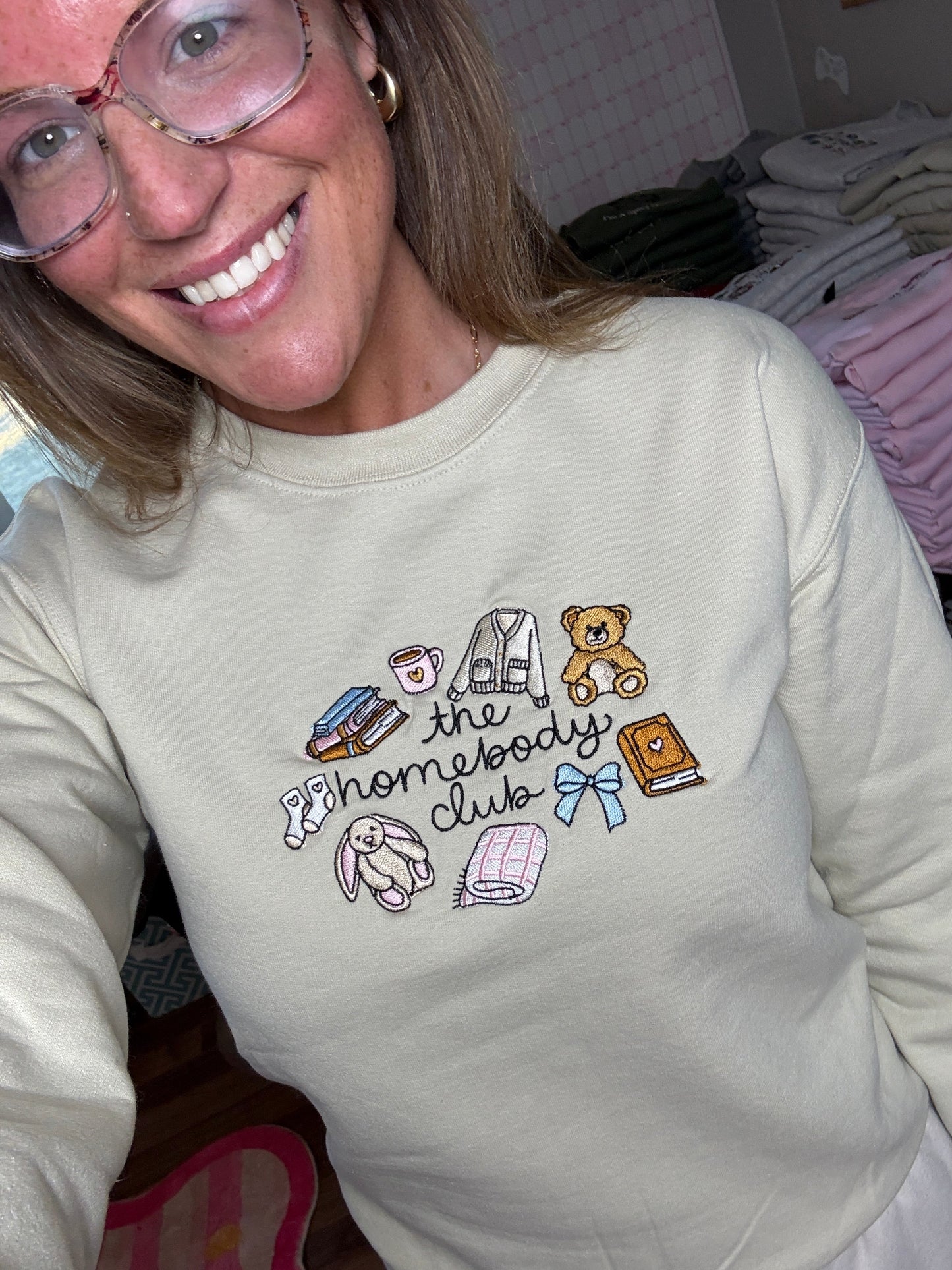 Homebody Club Crewneck