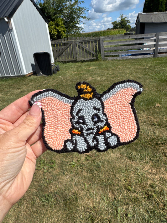 Dumbo Mug Rug Coaster