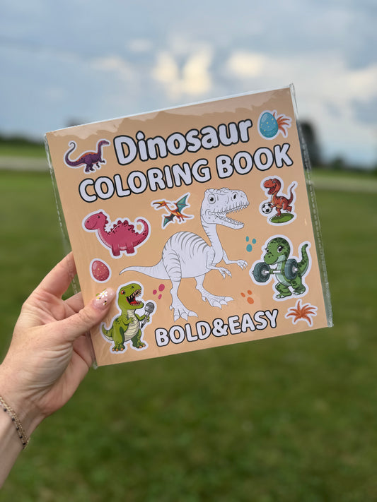 Dinosaur Coloring Book