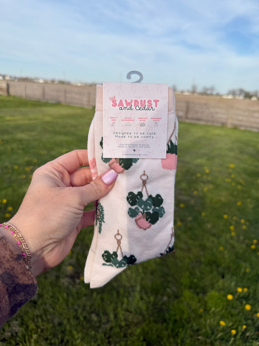 Plant Lover Socks