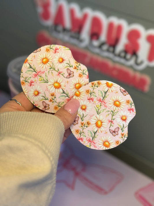 Daisy Dreams Car Coasters