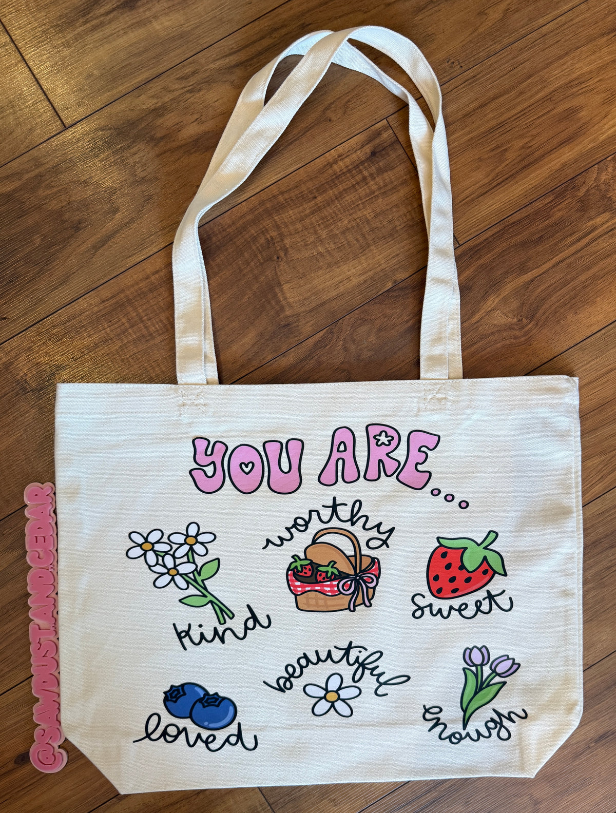 XXL Tote Bags - Sawdust and Cedar