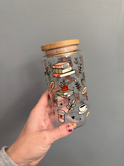 Books and Coffee *double sided