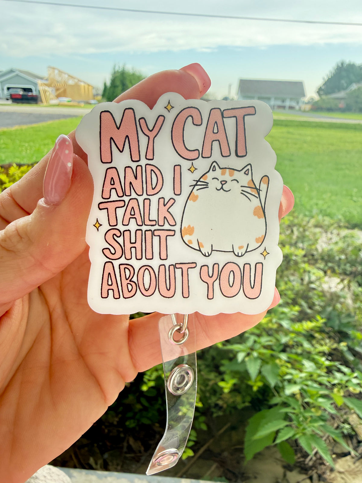 Cat Shit Talk Badge Reel