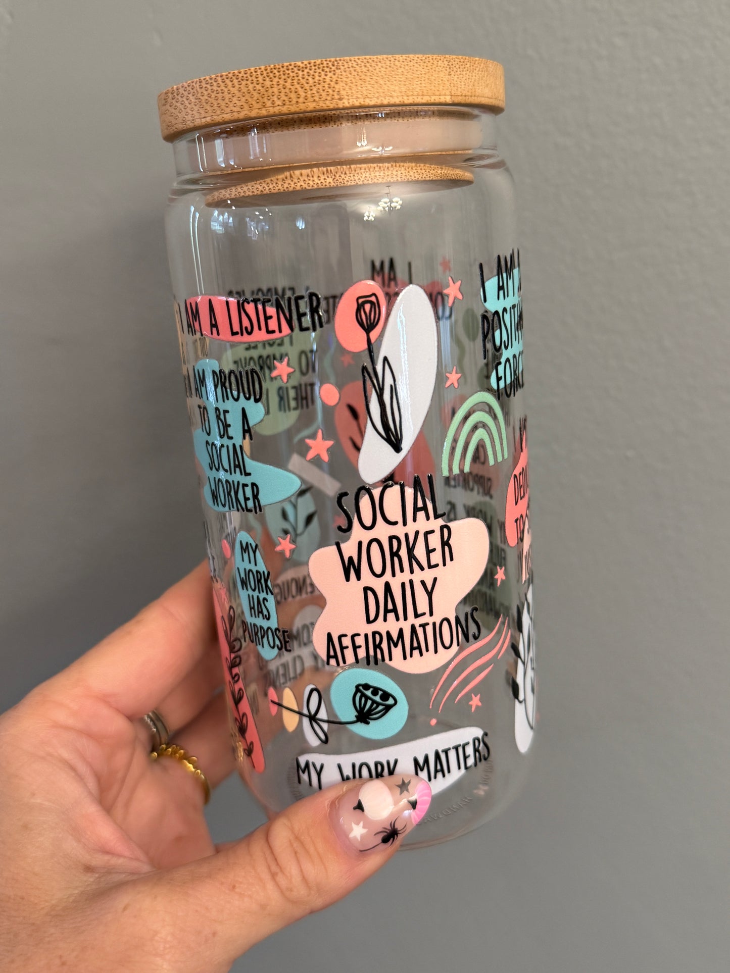 Social Worker Daily Affirmations *double sided