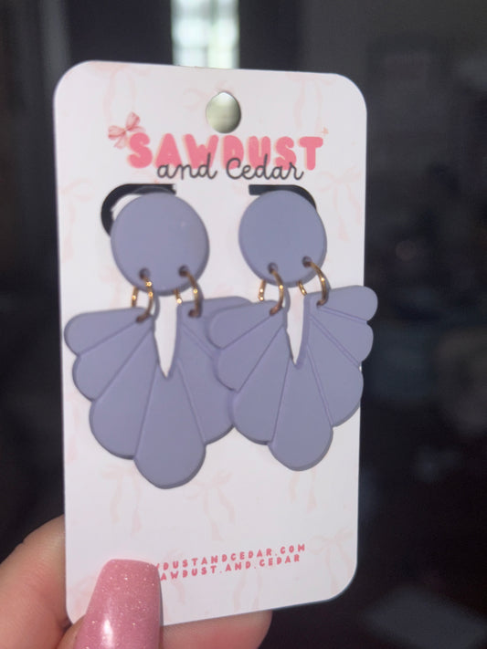 Lavender Bloom Earrings